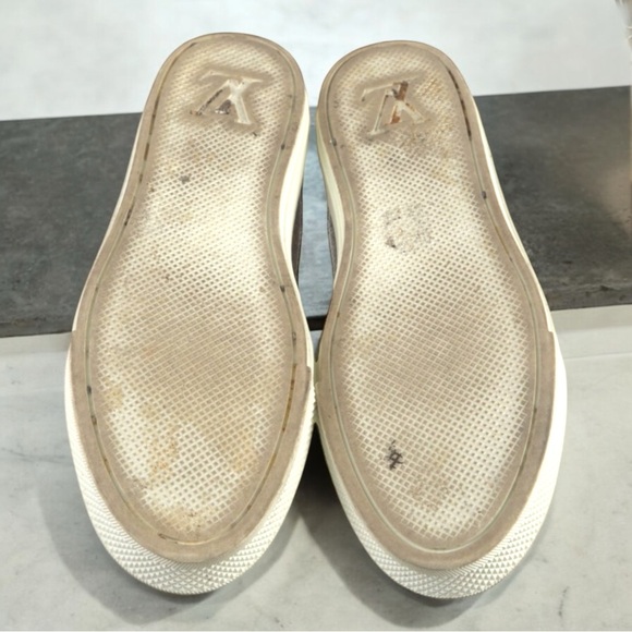AUTHENTIC Louis Vuitton MONOGRAM Stellar Open Back Slide-On Sneaker w/Box SZ 37! - Picture 14 of 16